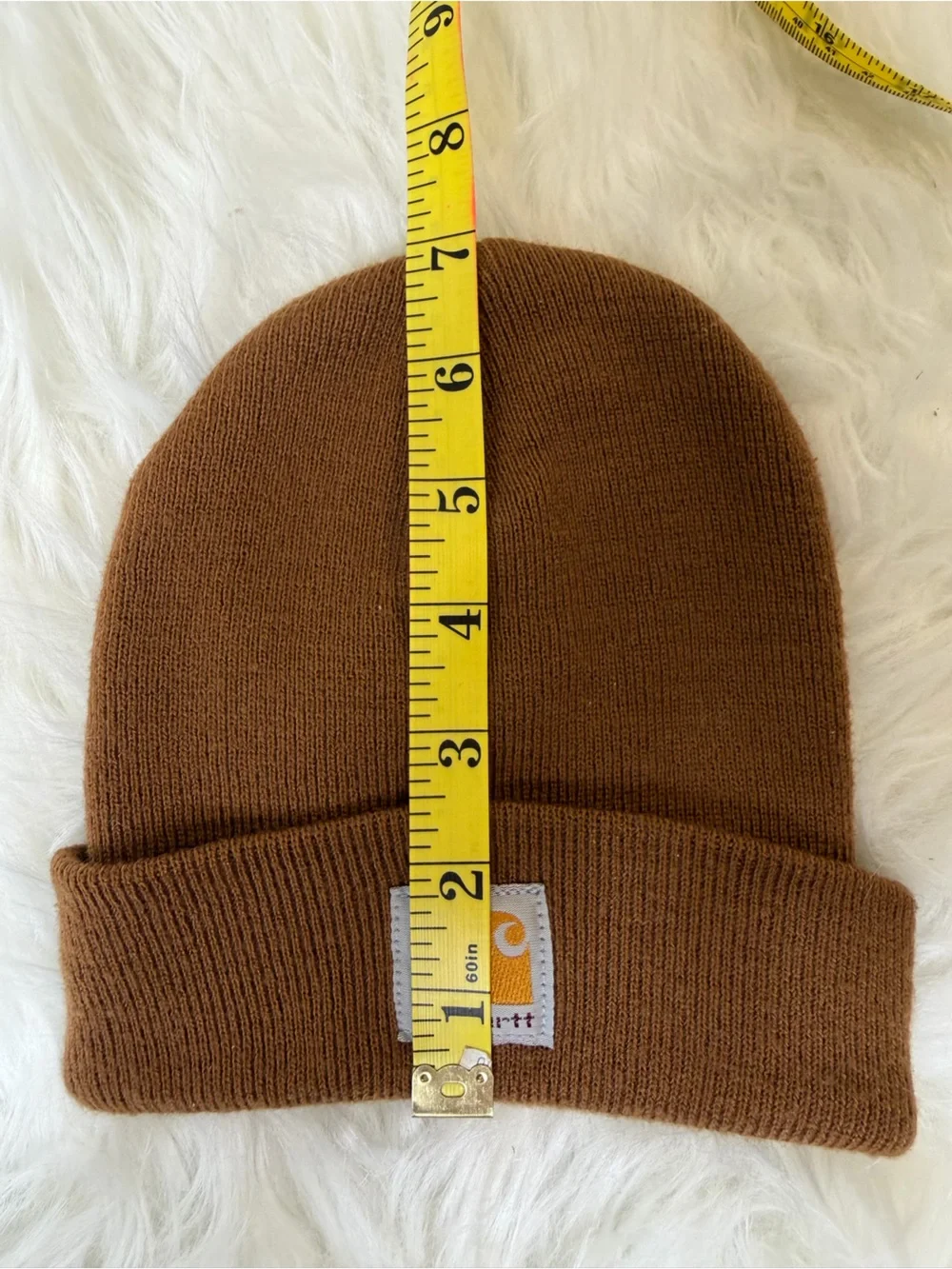 Carhartt Infant Toddler Beanie Hat Brown OS